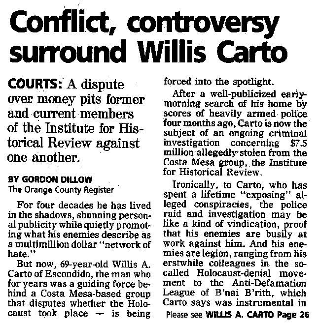 Orange County Register July 30 1995